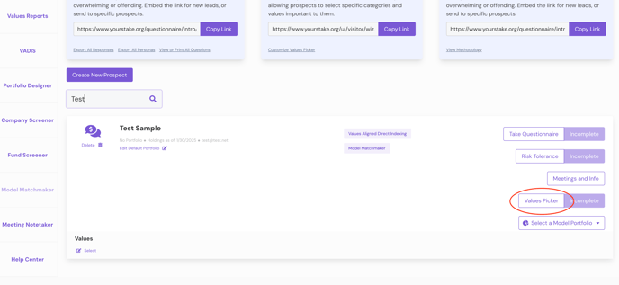 Create a Custom Questionnaire with Specific Values (6)