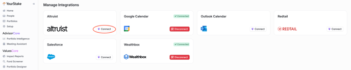 How to Connect Your Altruist Account to YourStake (2)