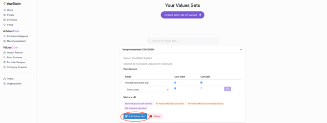 How to Edit a Custom Values Set (2)
