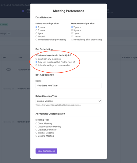 Personalize the Meeting Assistant (2)