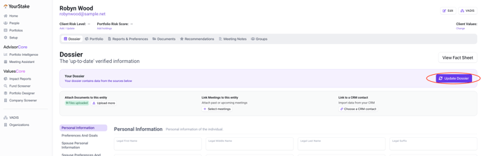 Upload Documents and Generate a Dossier (6)